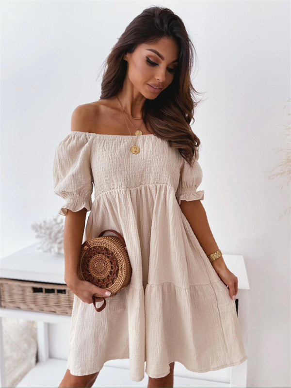 Off-Shoulder Kleid 