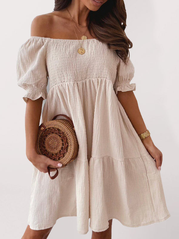 Off-Shoulder Kleid 