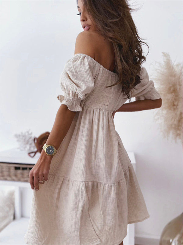 Off-Shoulder Kleid 