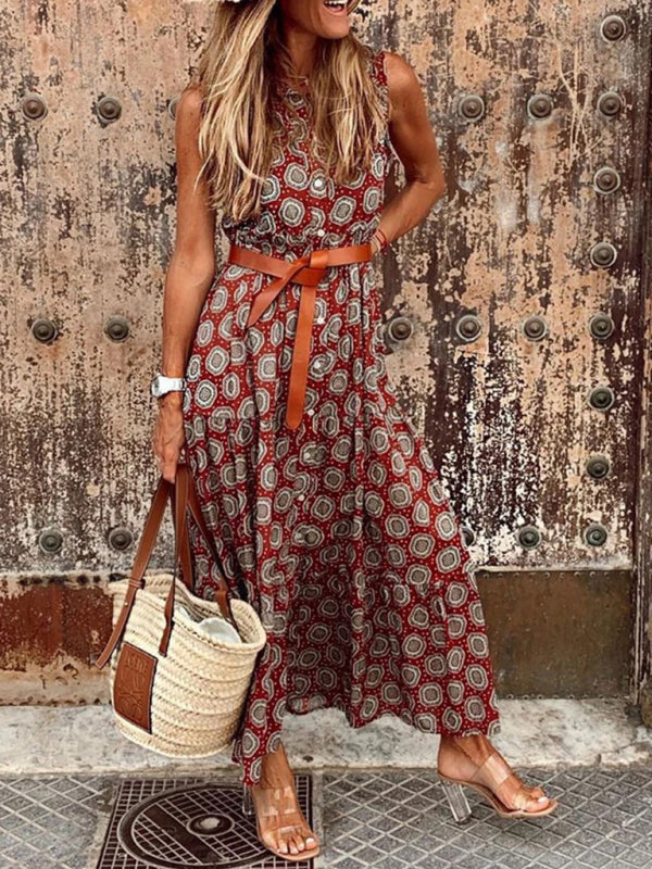 Kleid mit Bohemian-Print (Gürtel nicht im Lieferumfang enthalten) 