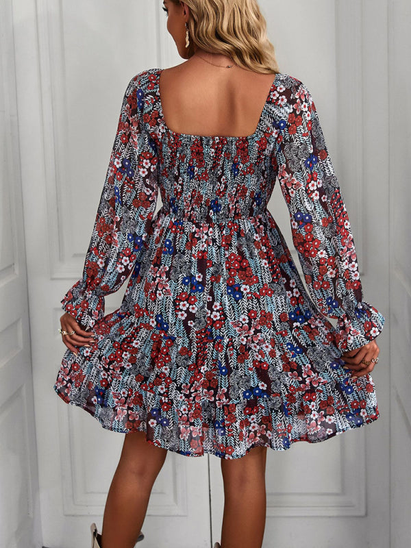 Bohemian Print Dress - Arabella's Couture 