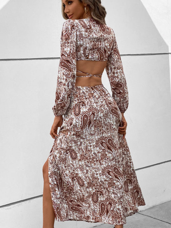 Tie Waist Skirt Dress - Arabella's Couture 