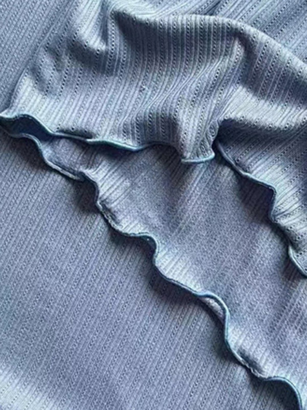 Loose Two-piece Casual Top + Shorts Set