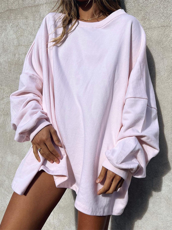 Long Sleeve Long Sweatshirt - Arabella's Couture 