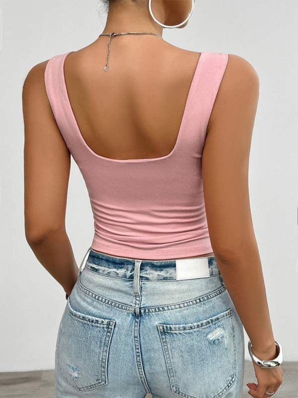 Slim Fit Vest Top