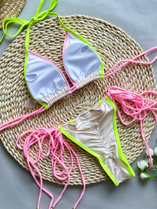 Multi-string Two-piece Bikini Set