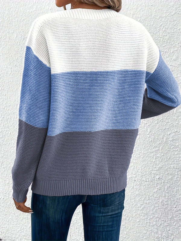 Loose Crew Neck Sweater