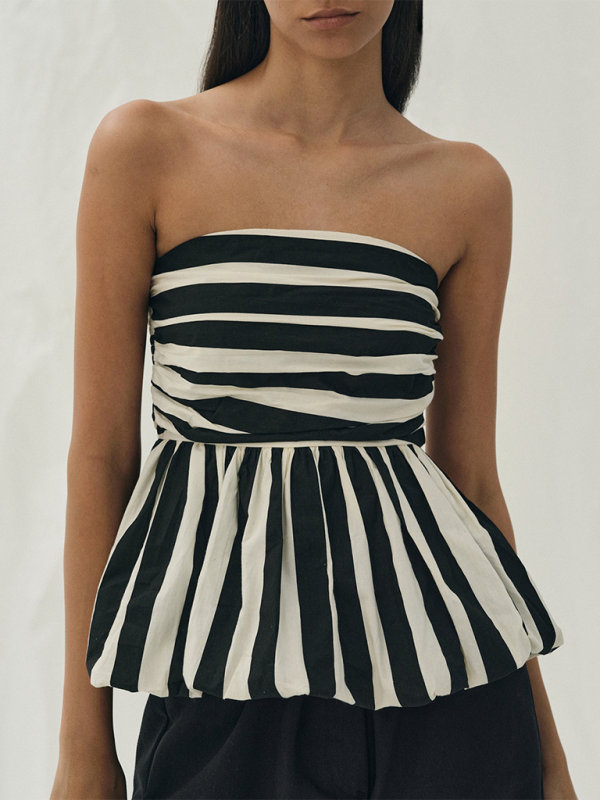 Striped Tube Top