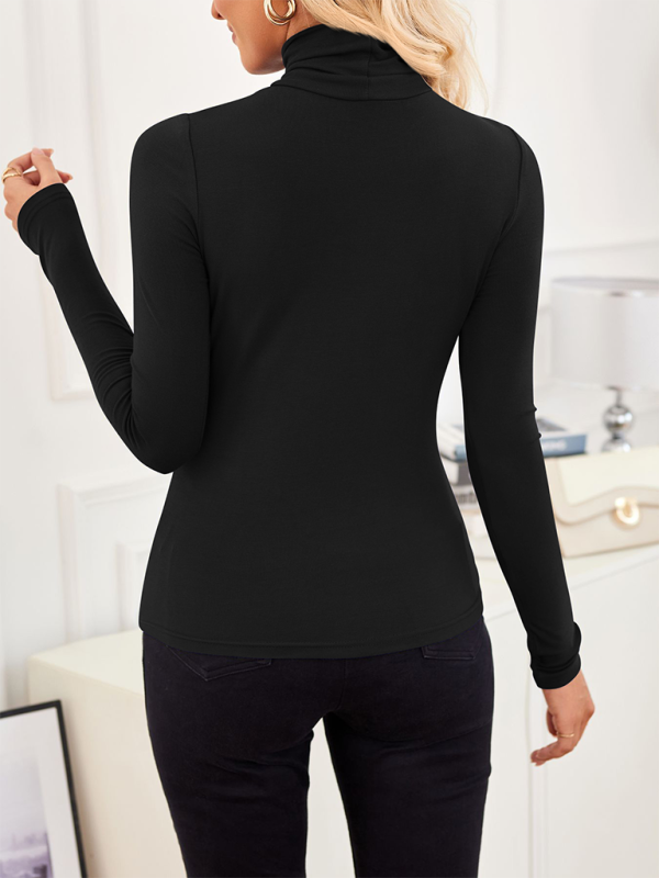 Turtleneck Long sleeve Top