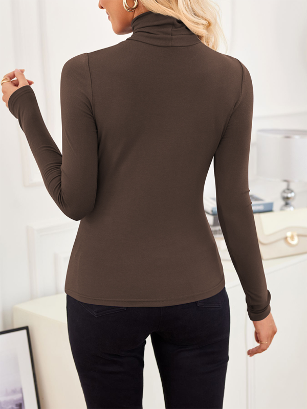 Turtleneck Long sleeve Top