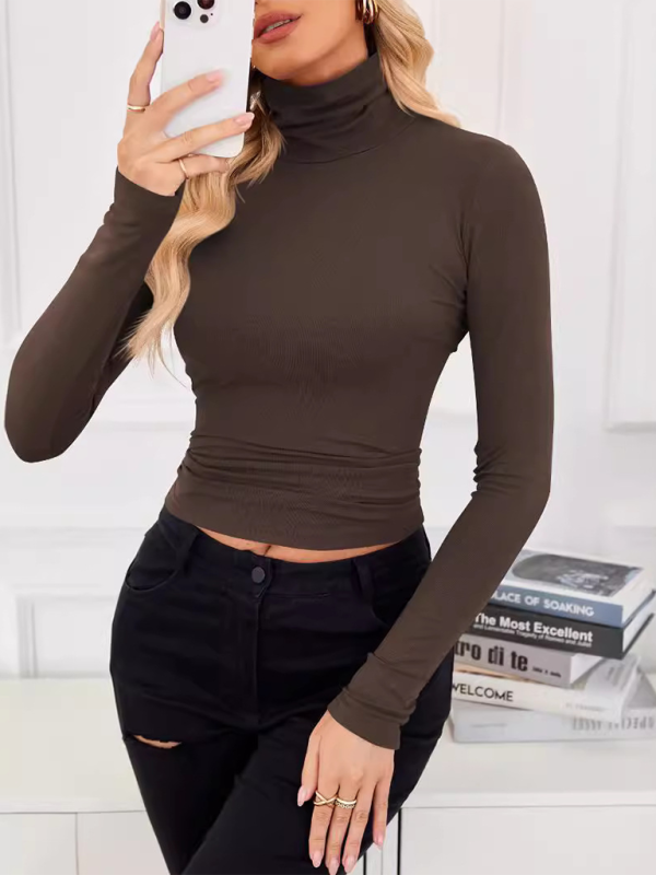 Turtleneck Long sleeve Top