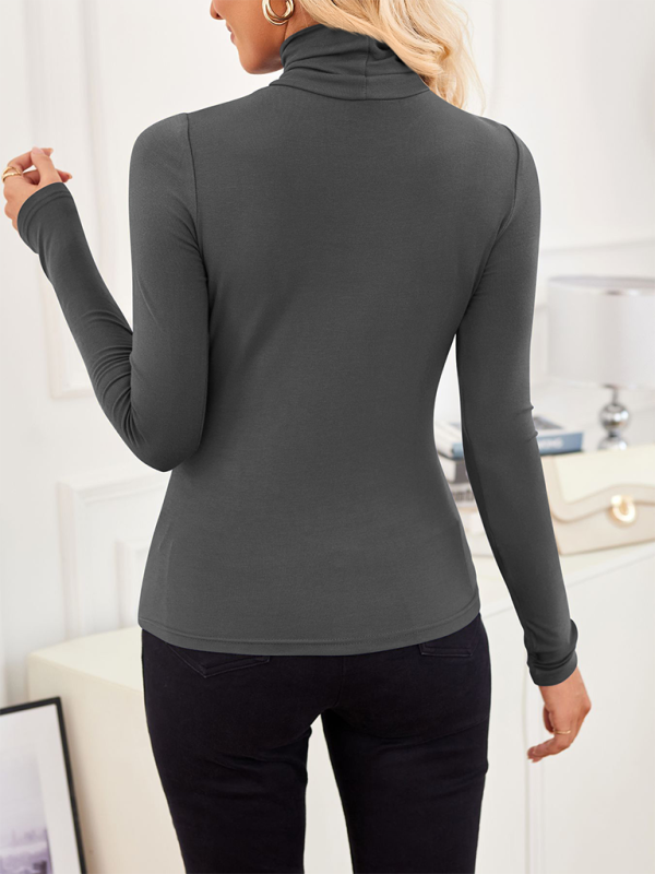 Turtleneck Long sleeve Top