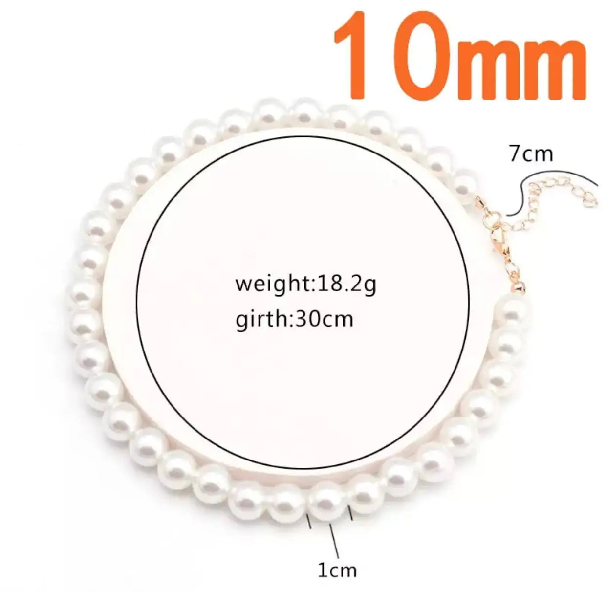 Round Pearl Necklace