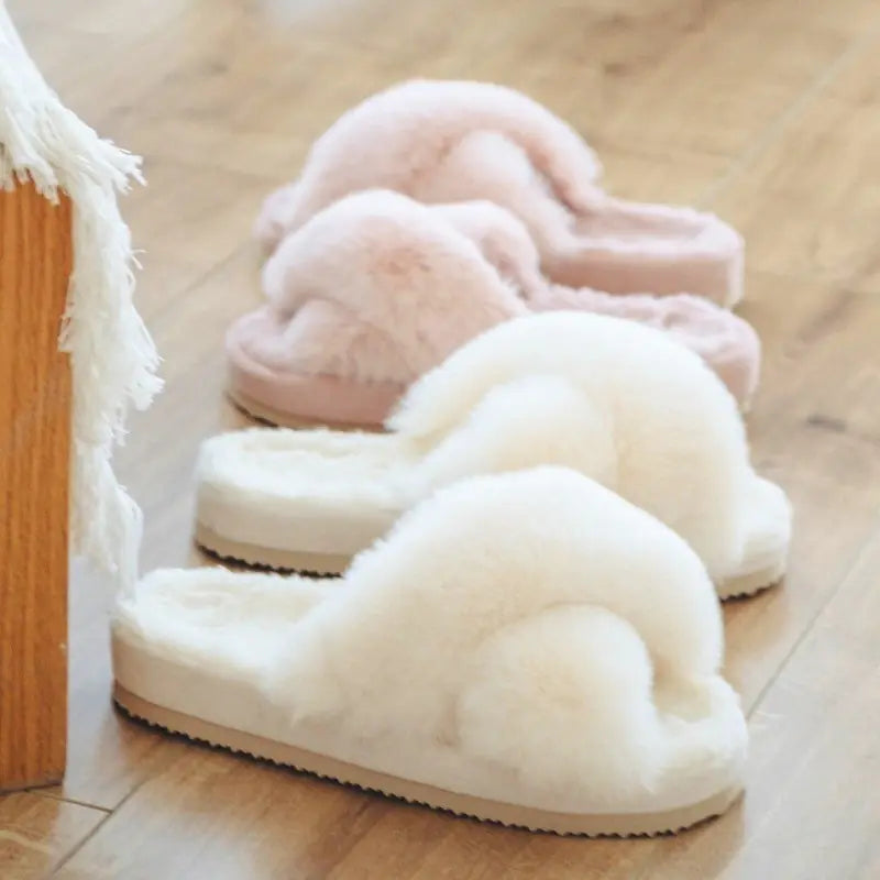 Women's Luxury Fur Slippers