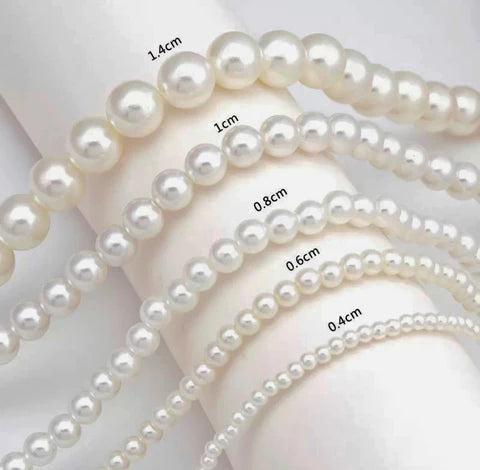 Round Pearl Necklace